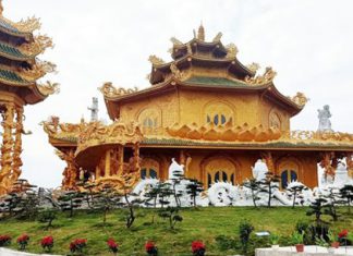 Chùa Phúc Lâm: Ngôi chùa dát vàng khiến bao du khách phải điêu đứng